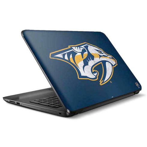 NHL Nashville Predators Distressed HP Notebook Skin