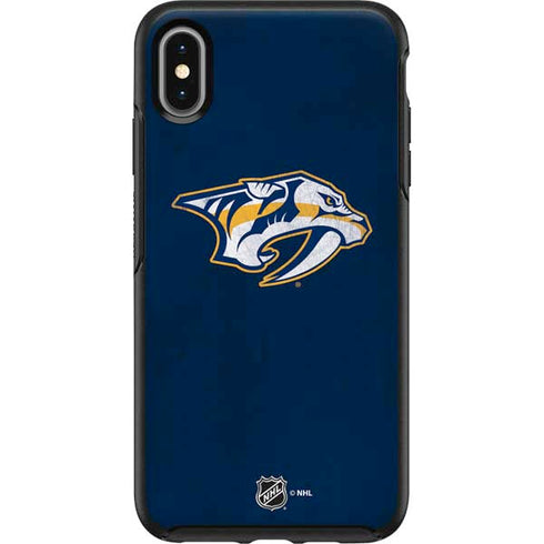NHL Nashville Predators Distressed Otterbox Symmetry iPhone Skin
