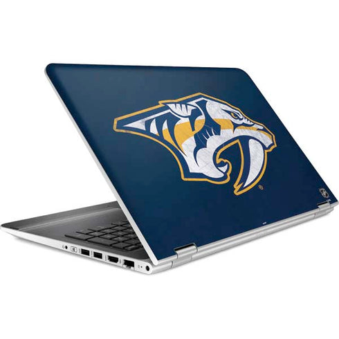 NHL Nashville Predators Distressed HP Pavilion Skin