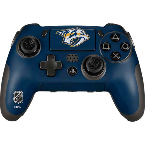 NHL Nashville Predators Distressed PlayStation Scuf Vantage 2 Controller Skin
