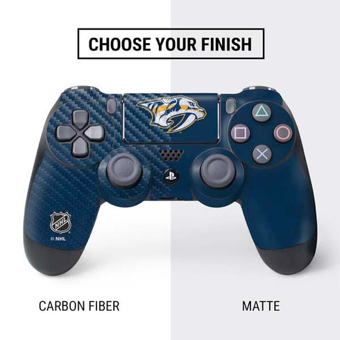 NHL Nashville Predators Distressed PS4 Controller Skin