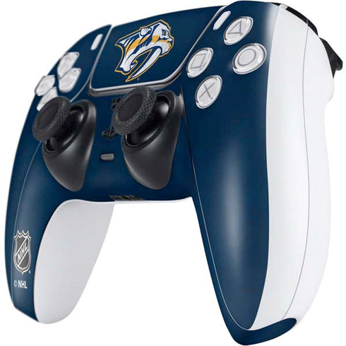 NHL Nashville Predators Distressed PS5 Controller Skin