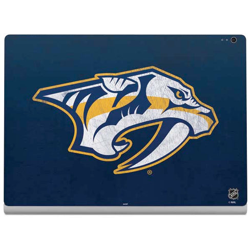 NHL Nashville Predators Distressed Surface Book 2 15in Skin