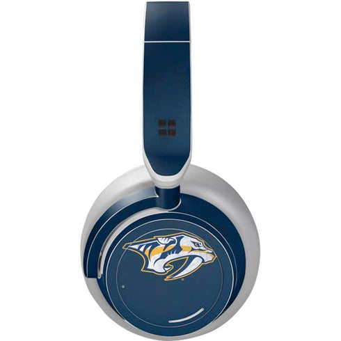 NHL Nashville Predators Distressed Surface Headphones Skin