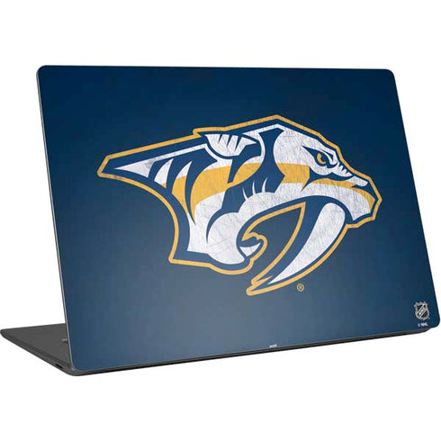 NHL Nashville Predators Distressed Surface Laptop 4 15in Skin