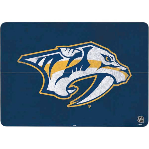 NHL Nashville Predators Distressed Surface Laptop Studio Skin