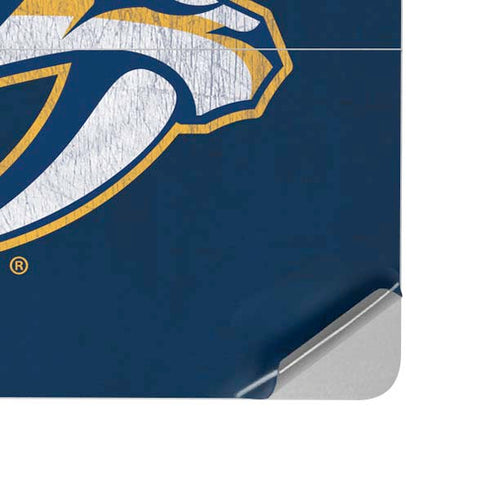 NHL Nashville Predators Distressed Surface Laptop Studio Skin