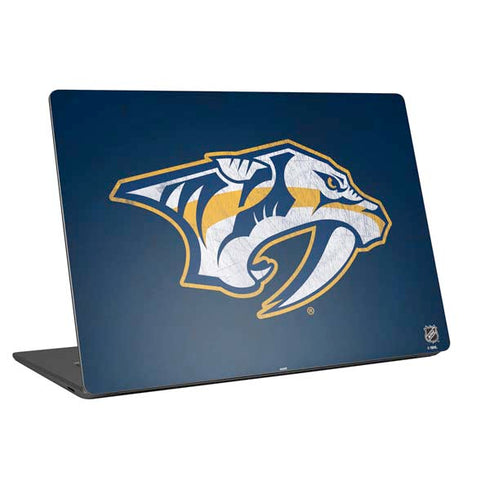 NHL Nashville Predators Distressed Universal Laptop 18in (14.6 x 10.6in) Skin