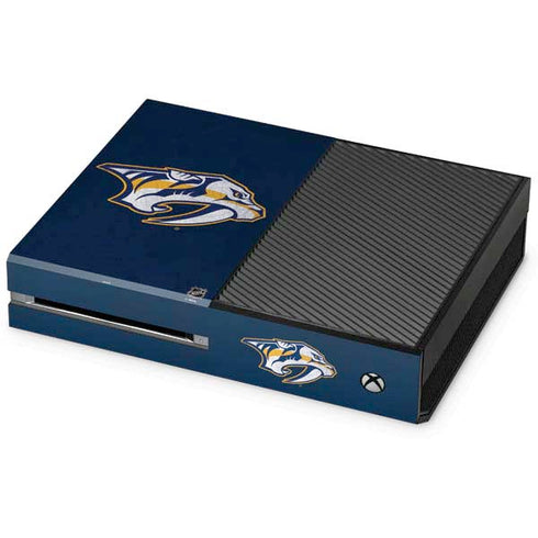 NHL Nashville Predators Distressed Xbox One Console Skin