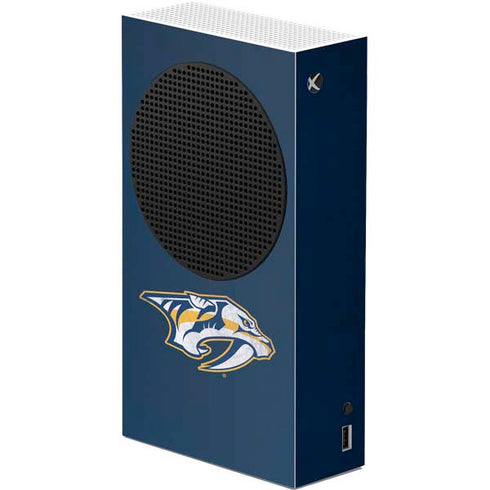 NHL Nashville Predators Distressed Xbox Series S Console Skin