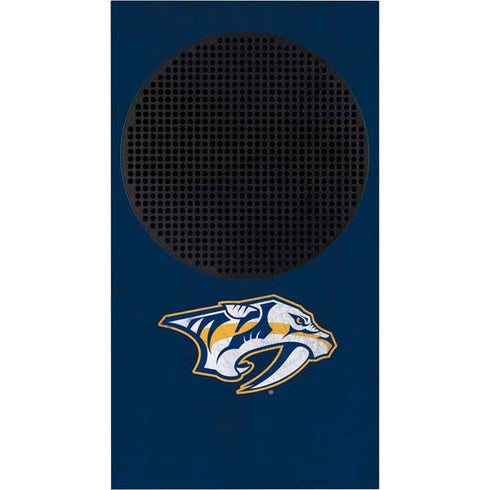 NHL Nashville Predators Distressed Xbox Series S Console Skin