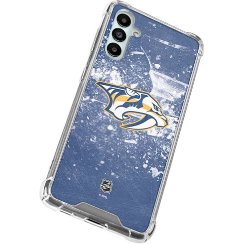 NHL Nashville Predators Frozen Galaxy A15 5G Clear Case