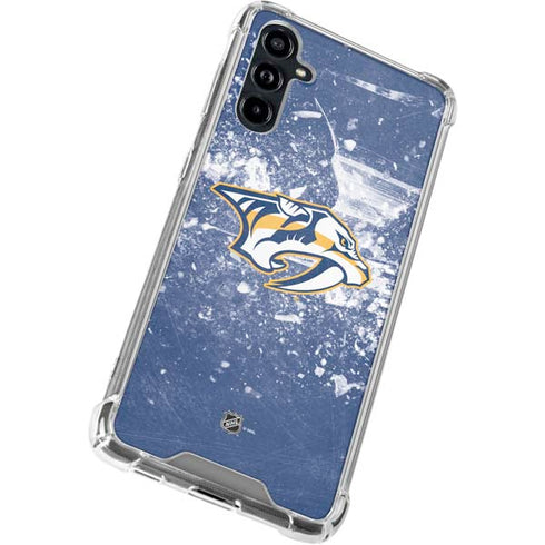 NHL Nashville Predators Frozen Galaxy A54 5G Clear Case