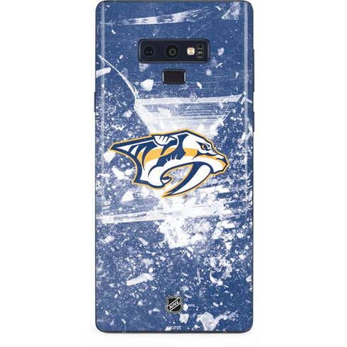 NHL Nashville Predators Frozen Galaxy Note 9 Skin