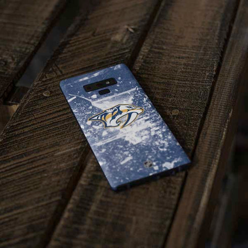NHL Nashville Predators Frozen Galaxy Note 9 Skin