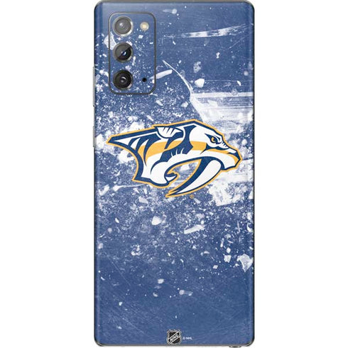 NHL Nashville Predators Frozen Galaxy Note20 5G Skin