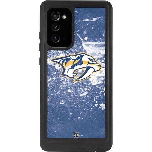 NHL Nashville Predators Frozen Galaxy Note20 5G Waterproof Case