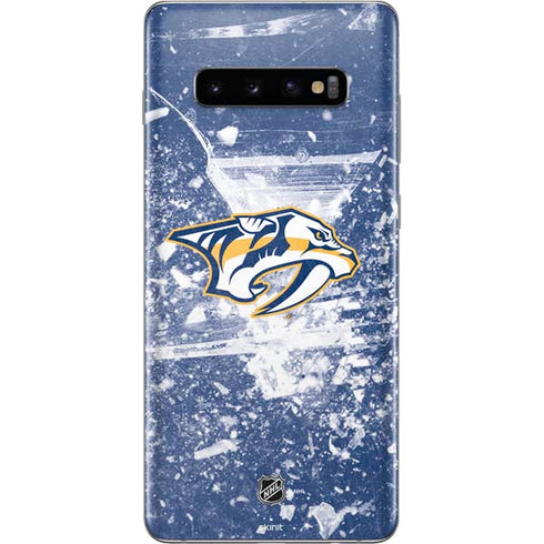 NHL Nashville Predators Frozen Galaxy S10 Plus Skin