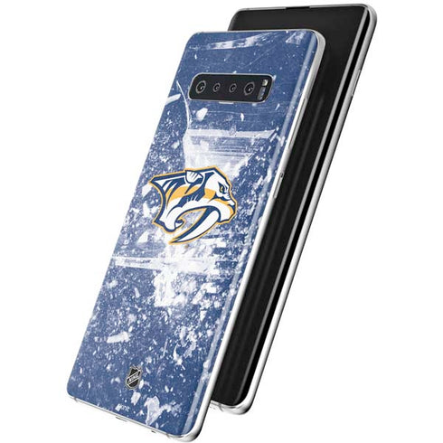 NHL Nashville Predators Frozen Galaxy S10 Plus Skin