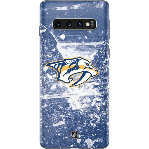 NHL Nashville Predators Frozen Galaxy S10 Skin