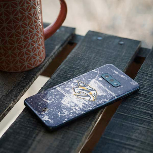 NHL Nashville Predators Frozen Galaxy S10e Skin