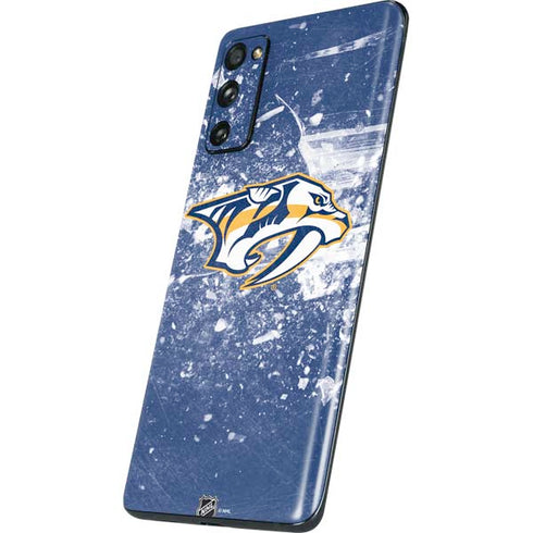 NHL Nashville Predators Frozen Galaxy S20 Fan Edition Skin