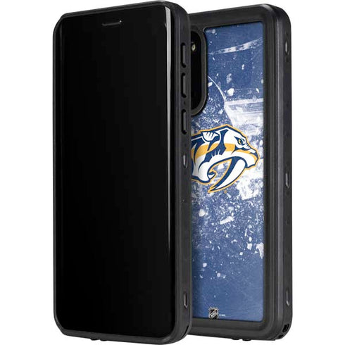 NHL Nashville Predators Frozen Galaxy S20 Waterproof Case