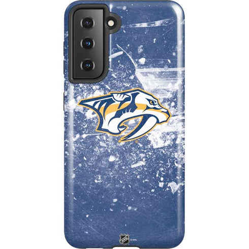 NHL Nashville Predators Frozen Galaxy S21 5G Pro Case
