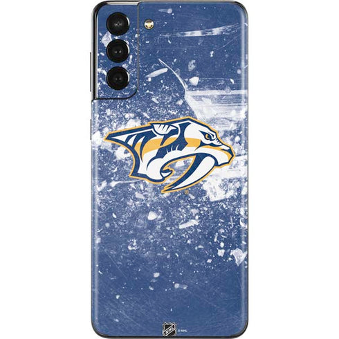 NHL Nashville Predators Frozen Galaxy S21 Plus 5G Skin