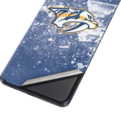 NHL Nashville Predators Frozen Galaxy S21 Ultra 5G Skin
