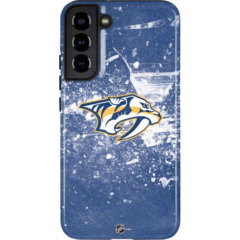 NHL Nashville Predators Frozen Galaxy S22 Plus Pro Case