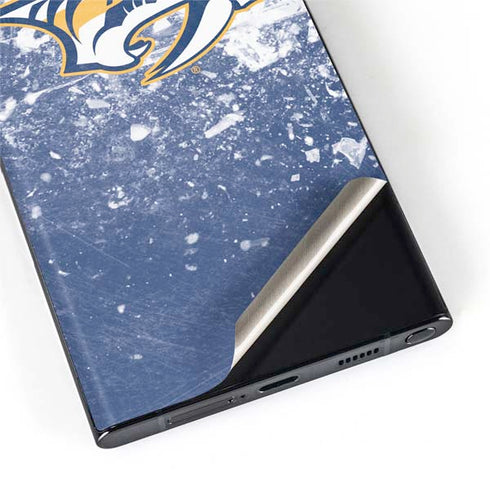NHL Nashville Predators Frozen Galaxy S22 Ultra Skin