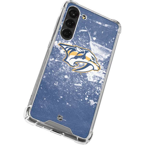 NHL Nashville Predators Frozen Galaxy S23 Plus Clear Case