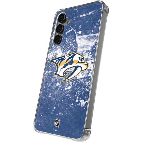NHL Nashville Predators Frozen Galaxy S24 Plus Clear Case