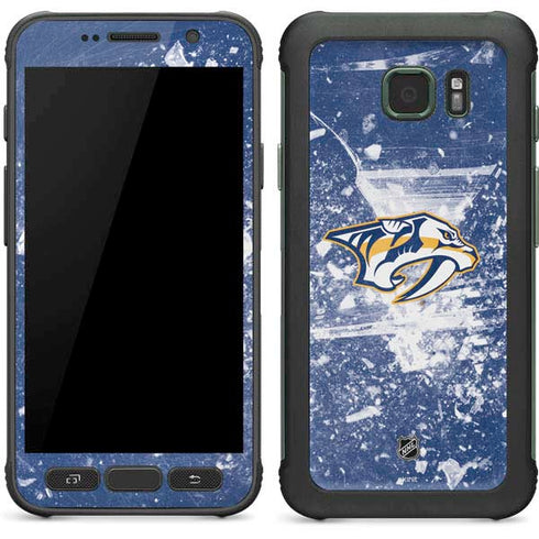 NHL Nashville Predators Frozen Galaxy S7 Active Skin