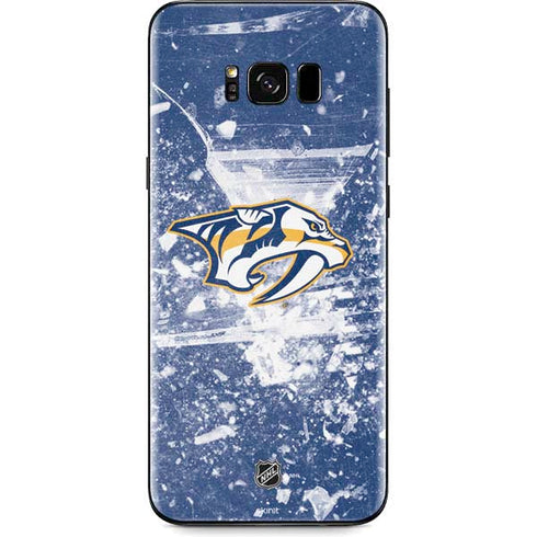 NHL Nashville Predators Frozen Galaxy S8 Plus Skin