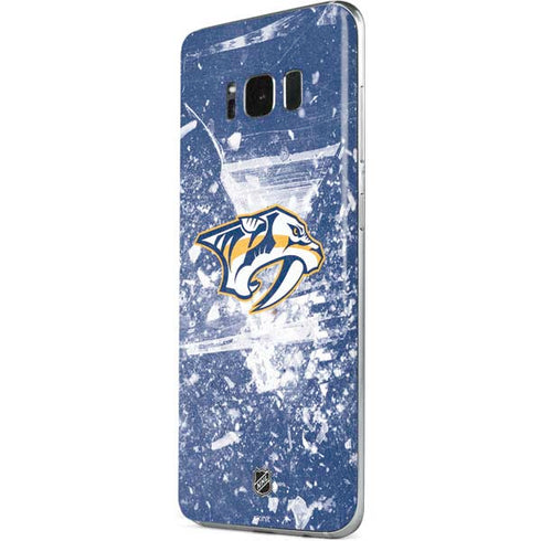 NHL Nashville Predators Frozen Galaxy S8 Skin