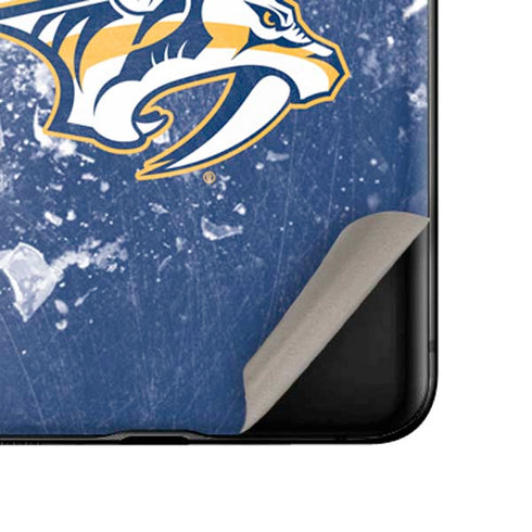 NHL Nashville Predators Frozen Galaxy Z Flip Skin
