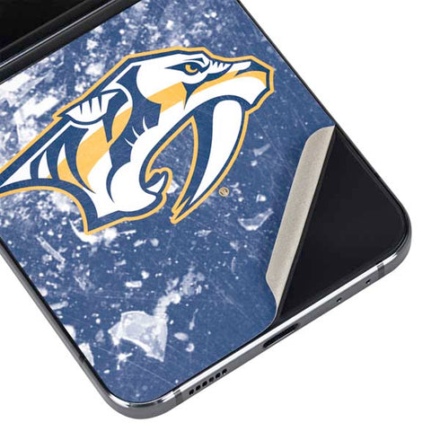 NHL Nashville Predators Frozen Galaxy Z Flip5 5G Skin