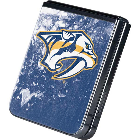 NHL Nashville Predators Frozen Galaxy Z Flip5 5G Skin