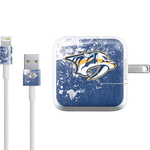 NHL Nashville Predators Frozen iPad Charger (10W USB) Skin
