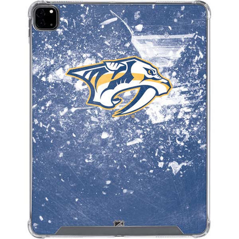 NHL Nashville Predators Frozen iPad Pro 12.9in (2020) Clear Case