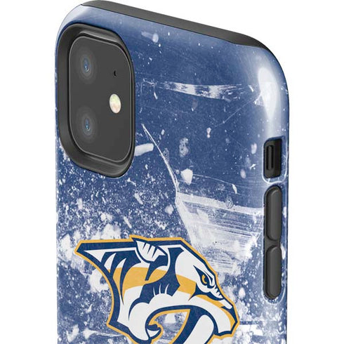 NHL Nashville Predators Frozen iPhone 11 Impact Case