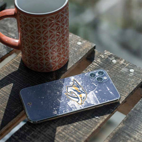 NHL Nashville Predators Frozen iPhone 11 Pro Max Skin