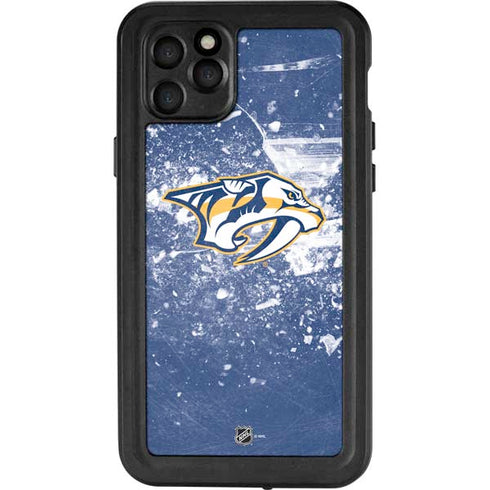 NHL Nashville Predators Frozen iPhone 11 Pro Max Waterproof Case