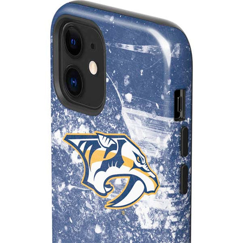 NHL Nashville Predators Frozen iPhone 12 Impact Case