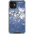 NHL Nashville Predators Frozen iPhone 12 Mini Clear Case