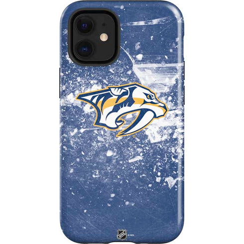 NHL Nashville Predators Frozen iPhone 12 Mini Impact Case