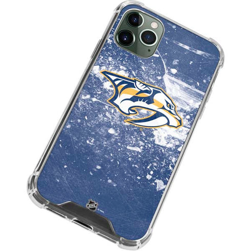 NHL Nashville Predators Frozen iPhone 12 Pro Clear Case