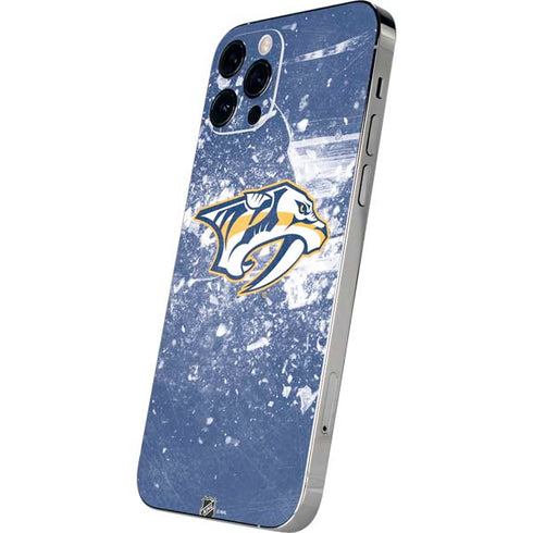 NHL Nashville Predators Frozen iPhone 12 Pro Max Skin